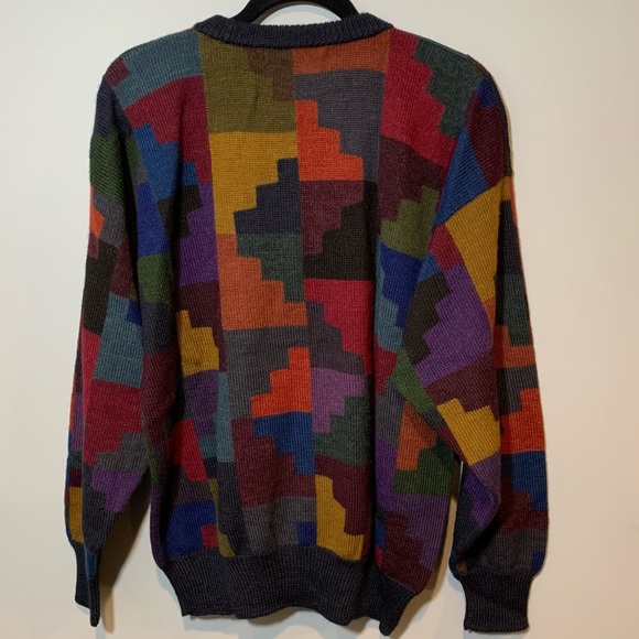 Iscayo Pure Alpaca Vintage Oversized Sweater - Picture 3 of 5